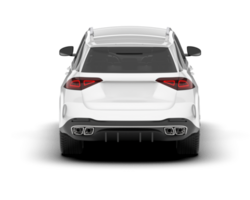 wit suv Aan transparant achtergrond. 3d renderen - illustratie png