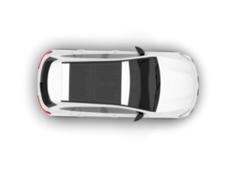 wit suv Aan transparant achtergrond. 3d renderen - illustratie png