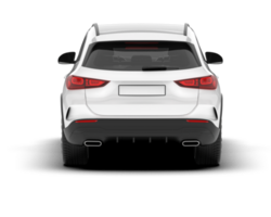 blanc suv sur transparent Contexte. 3d le rendu - illustration png