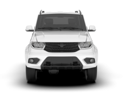 blanc suv sur transparent Contexte. 3d le rendu - illustration png