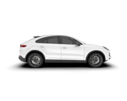 branco suv em transparente fundo. 3d Renderização - ilustração png