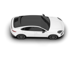 blanc suv sur transparent Contexte. 3d le rendu - illustration png