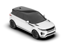 blanc suv sur transparent Contexte. 3d le rendu - illustration png