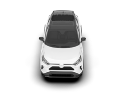 branco suv em transparente fundo. 3d Renderização - ilustração png