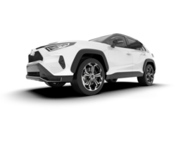 blanc suv sur transparent Contexte. 3d le rendu - illustration png