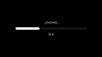 Loading bar downloading bar loading screen video