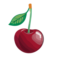 Cherry transparent background ,AI Generative png