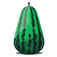 Watermelon transparent background,AI Generative png