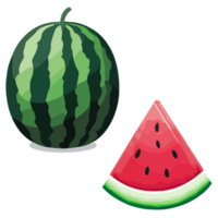 Watermelon transparent background,AI Generative png