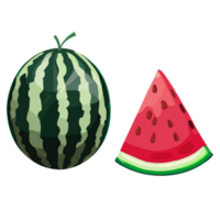 Watermelon transparent background,AI Generative png