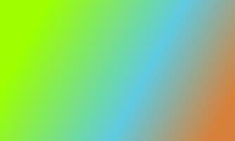 Design simple highlighter green,blue and orange gradient color illustration background photo