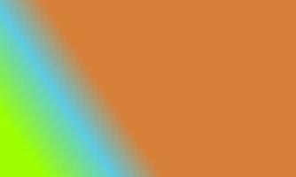 Design simple highlighter green,blue and orange gradient color illustration background photo