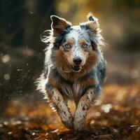 running dog photography close up photo