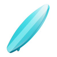 3D render surf board png