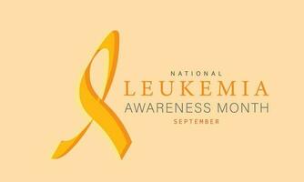 Leukemia awareness month. background, banner, card, poster, template. Vector illustration.