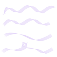 Ribbon bow celebration decoration. png