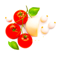 Cereza tomate generativo ai png