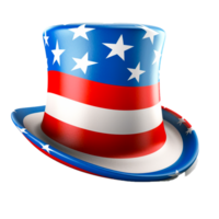 American Flag Hat  Generative Ai png