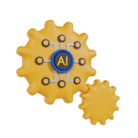 3d element AI icons png