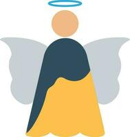 angel of peace icon. vector