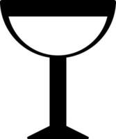 Food and drink icon of Beverage glass. vector