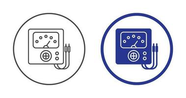 Voltmeter Vector Icon