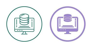 Data Storage Vector Icon