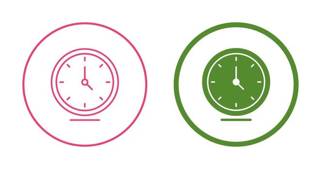 Clock Vector Icon