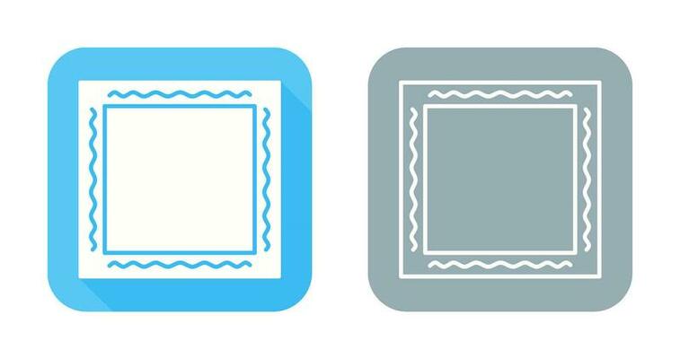 Unique Frame Vector Icon