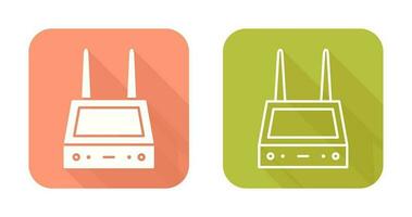 Unique Router Vector Icon