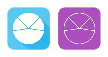 icono de vector de análisis de gráfico circular