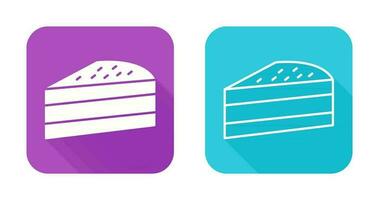 Cake Slice Vector Icon