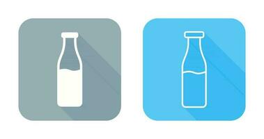 Milk Bottle Vector Icon