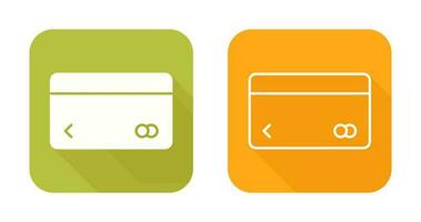 Unique Credit Card Vector Icon