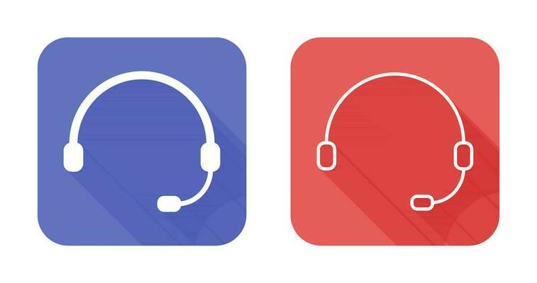 Unique Online Support Vector Icon
