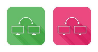 Unique Connected Systems Vector Icon