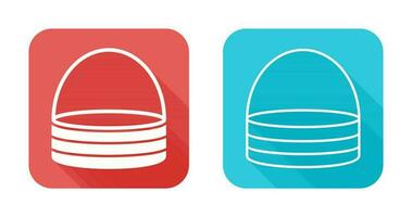 Unique Basket Vector Icon