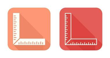 square Ruler Vector Icon