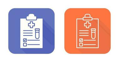 Medical Report Vector Icon