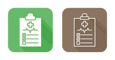 Medical History Vector Icon