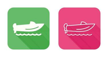 Speed Boat Vector Icon