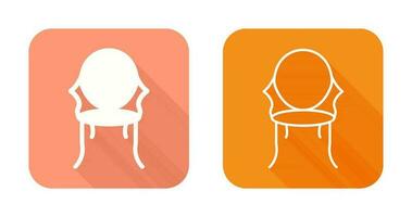 Ancient Chair Vector Icon