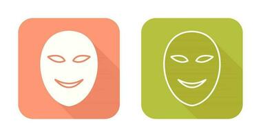 Ancient Face Mask Vector Icon