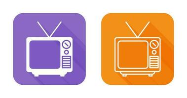 Television Broadcast Vector Icon