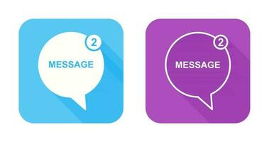 Message Bubbles Vector Icon