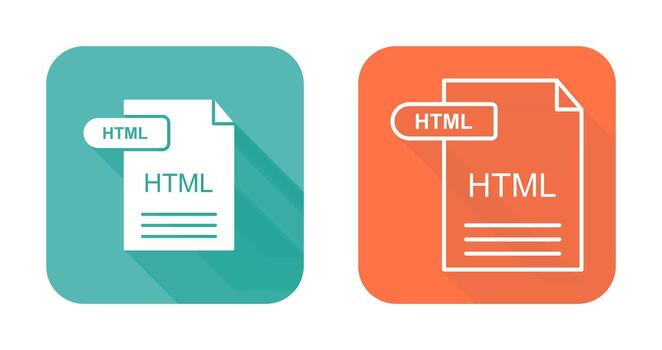 HTML Vector Icon