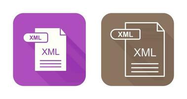 XML Vector Icon