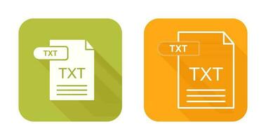 TXT Vector Icon