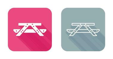 Picnic of Table Vector Icon