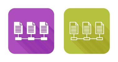 Network Files Vector Icon